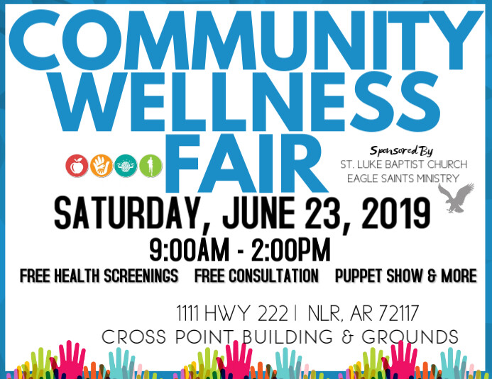 COMMUNITY WELLNESS FAIR Template PosterMyWall