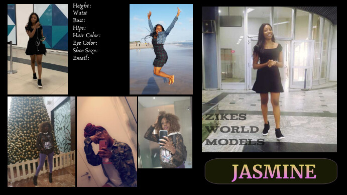 Copy of COMP CARD Template | PosterMyWall