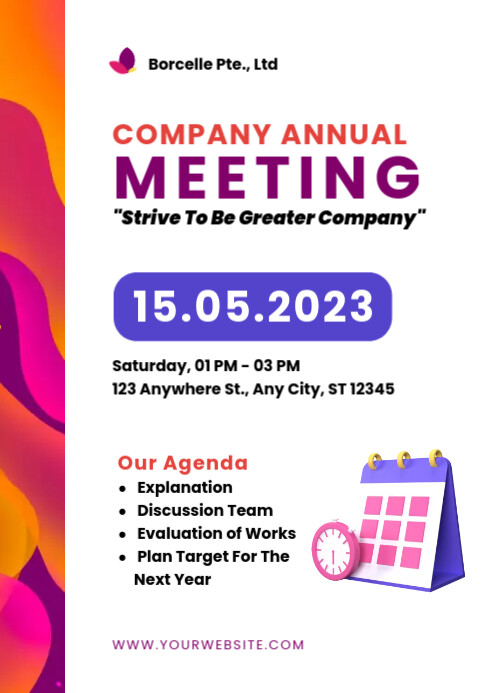 company annual meeting template PosterMyWall company annual meeting template PosterMyWall