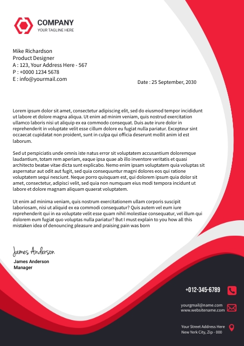 Company Application Header Template | PosterMyWall