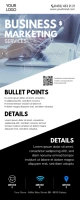 Company Business Banner Marketing Services 易拉宝 2' × 5' template
