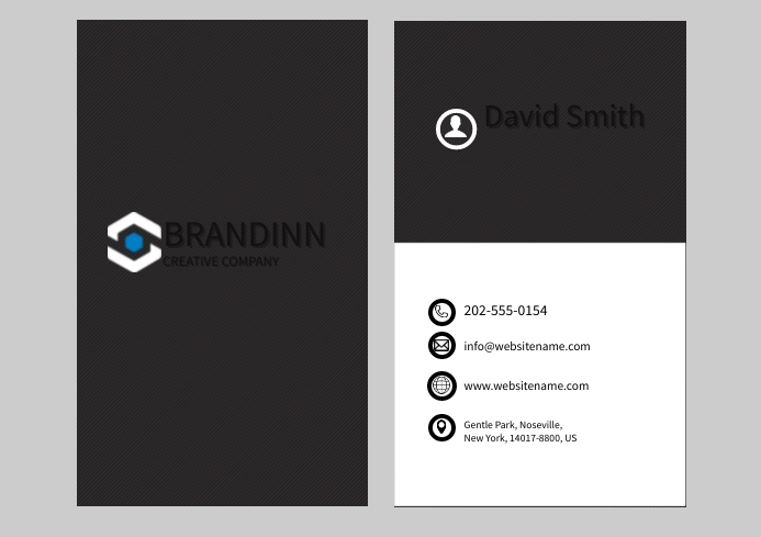 Company Business Calling Card Template | PosterMyWall