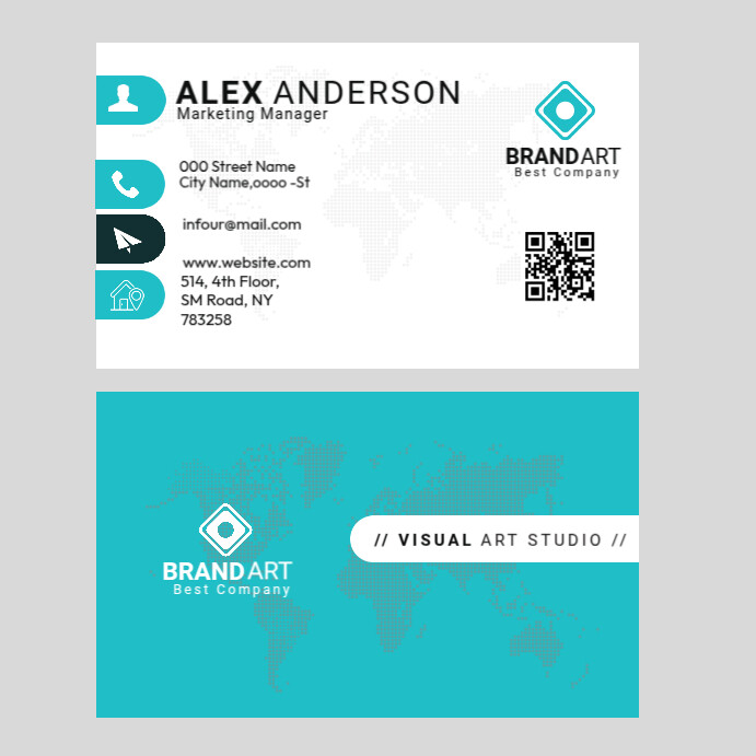 Company Card Ads Template | PosterMyWall