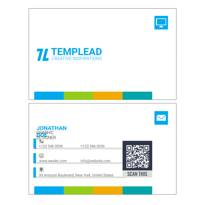 Company Card Ads Template | PosterMyWall