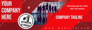 Rød Company Branding Email Header Template