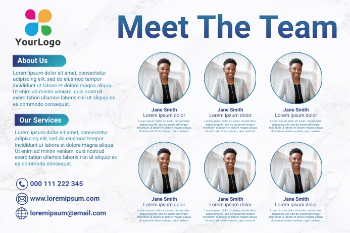 company employee profiles Template PosterMyWall company employee profiles Template PosterMyWall