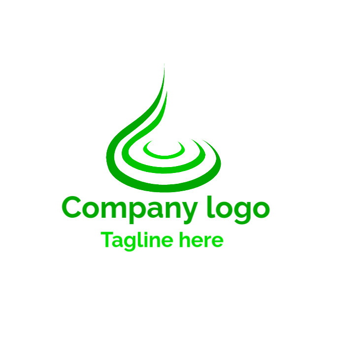 Company logo Logótipo template