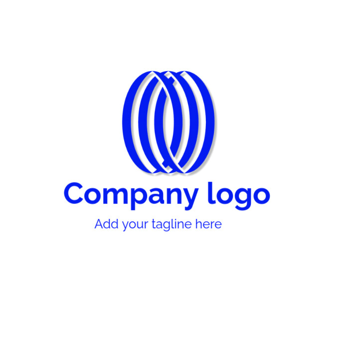 Company logo Logótipo template