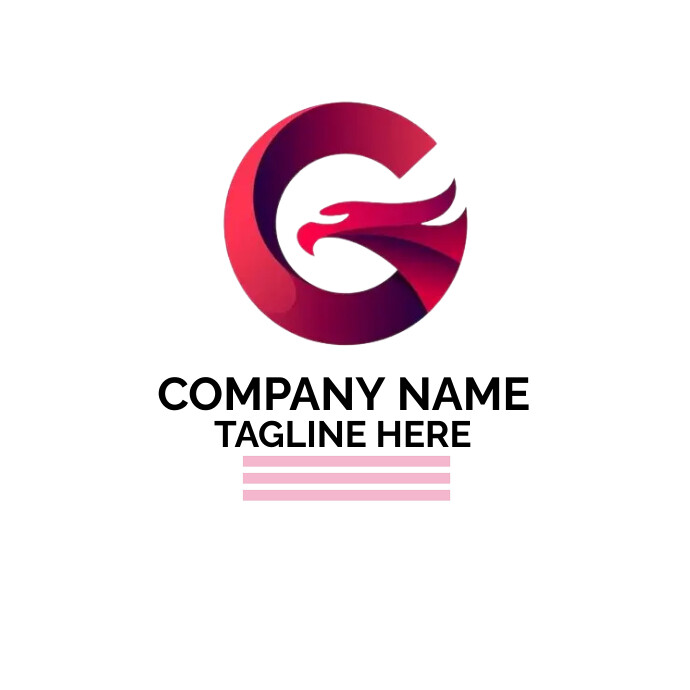company name Logo template