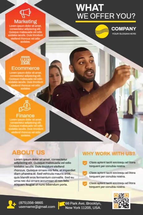 Company Offer Template | PosterMyWall