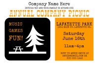 customizable design templates for company picnic postermywall company picnic flyer template