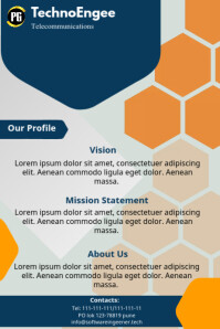 Meet the team company employee profile Template | PosterMyWall