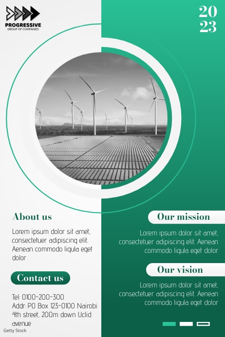 Company profile Template | PosterMyWall