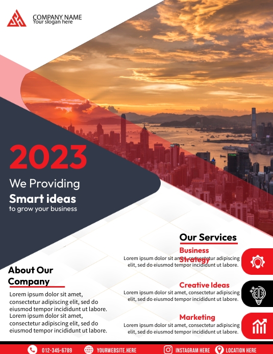 Company Services Template | PosterMyWall
