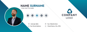 Company Signature Facebook Cover Photo template