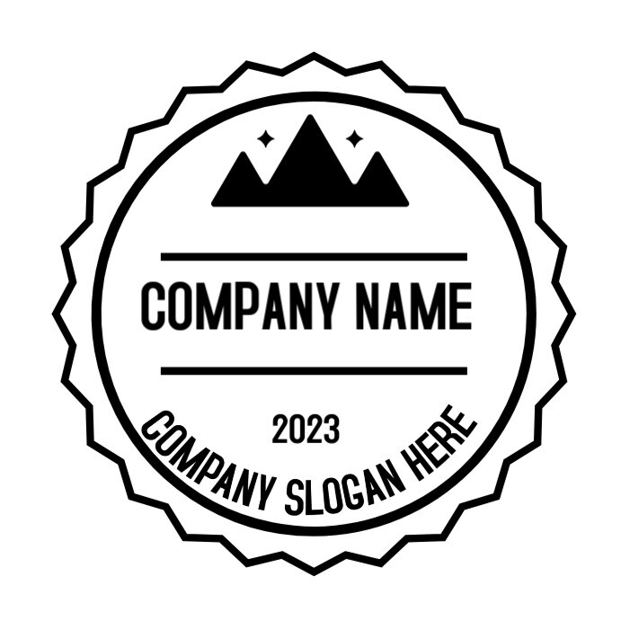Company Stamp Seal Template PosterMyWall
