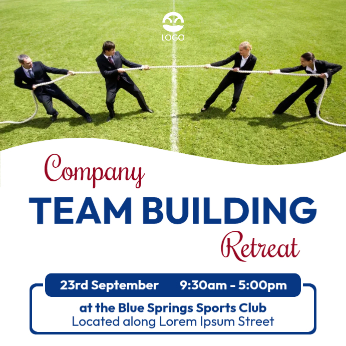 Copy Of Company Team Building Retreat PosterMyWall copy-of-company-team-building-retreat-postermywall
