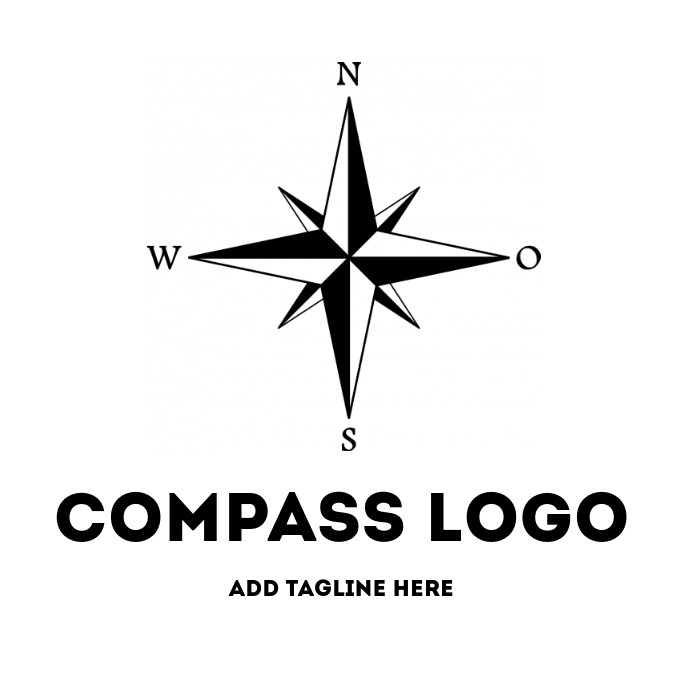 Compass Logo Template Compass logo Template | PosterMyWall