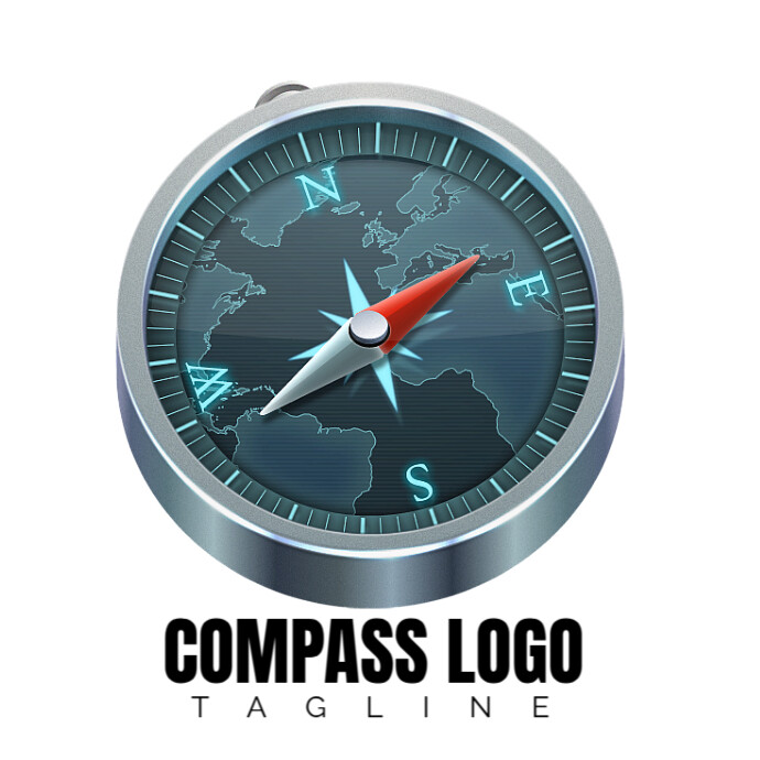 COMPASS LOGO template
