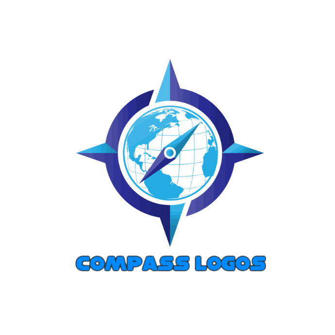Professional Compass Logo compass logos 2023 Template | PosterMyWall