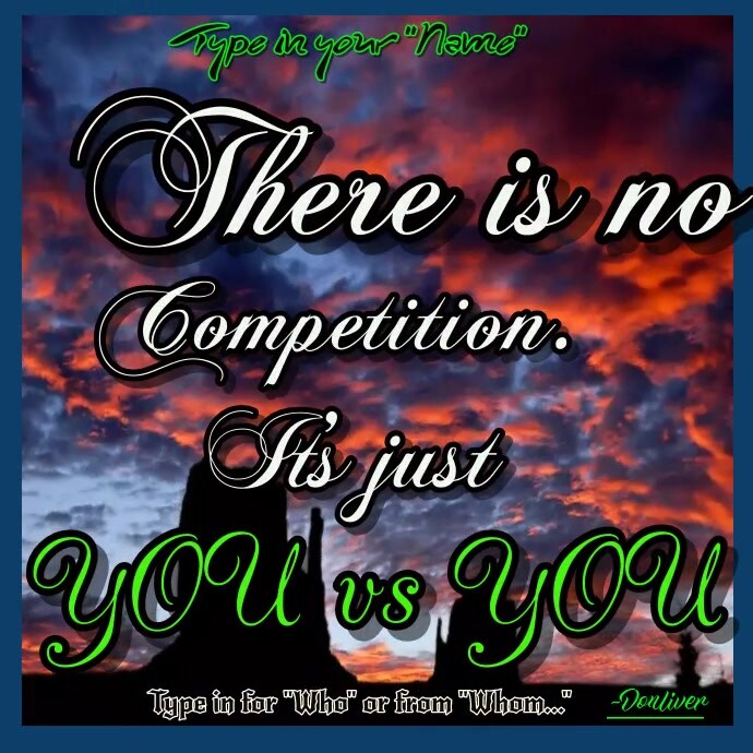 Copy Compete Copy of compete with yourself | PosterMyWall