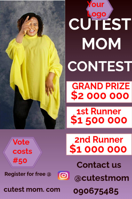 Competition Poster Examples Competition Template | PosterMyWall