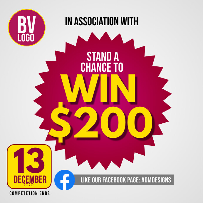 Competition flyer Template | PosterMyWall