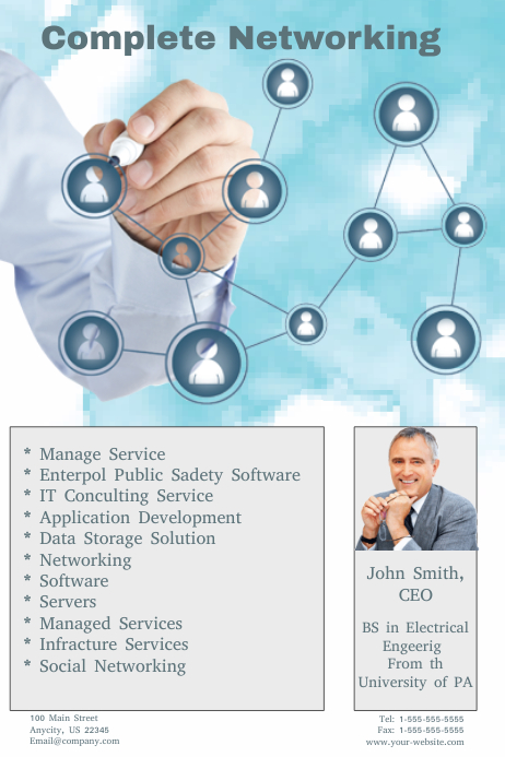 Complete Networking Template | PosterMyWall
