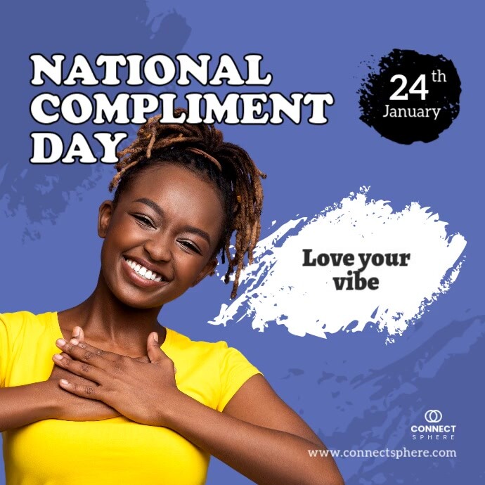 Compliment Day Post Instagram 帖子 template