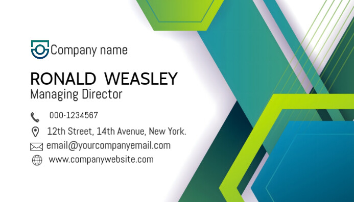 Copy of Complimentary business card corporate cards | PosterMyWall