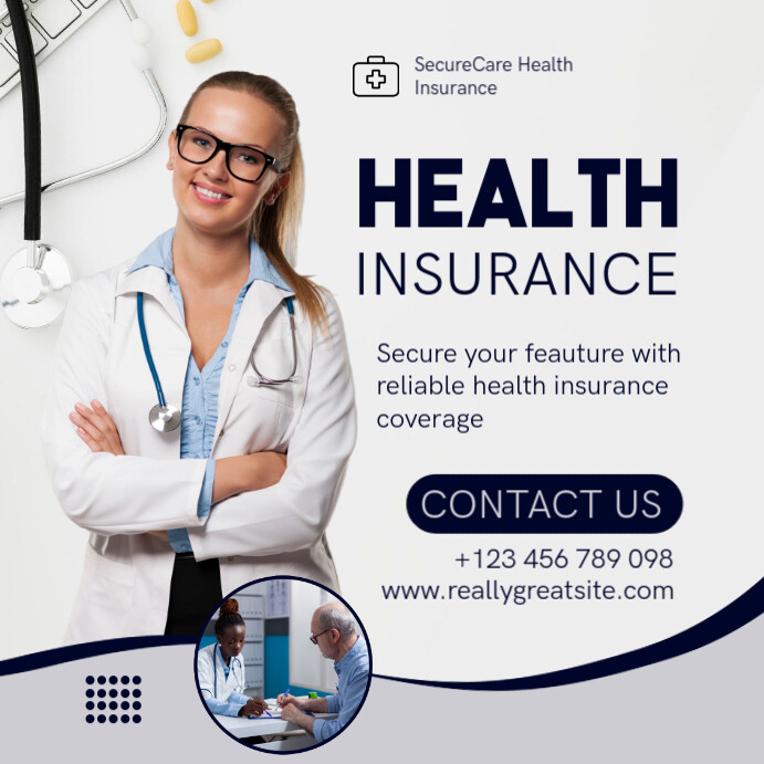 Comprehensive Health Insurance Poster Template | PosterMyWall