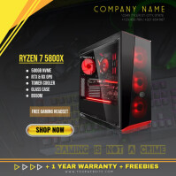 Computer Ads Template | PosterMyWall