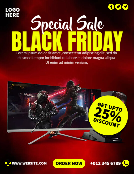 Computer Ads Template | PosterMyWall