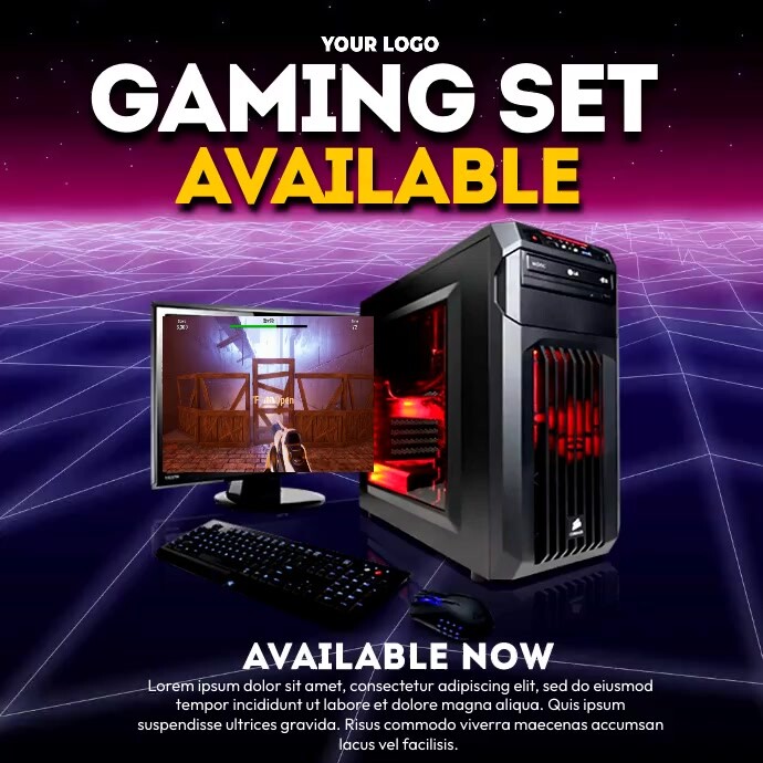 Computer Available Template | PosterMyWall