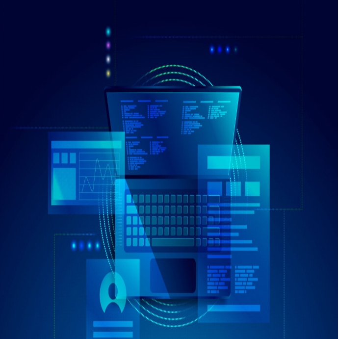 Computer background design poster Template | PosterMyWall