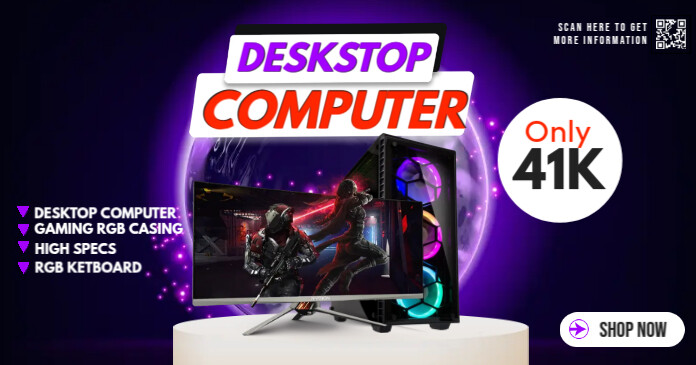 Computer Shop Banner Design