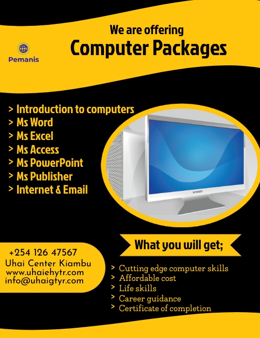 Copy of computer college | PosterMyWall