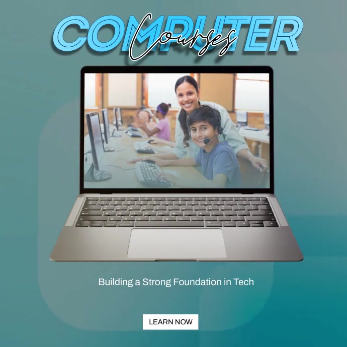 computer courses Template | PosterMyWall