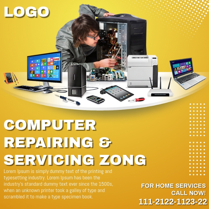 COMPUTER Template PosterMyWall