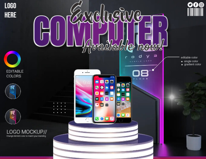 Computer Exclusive Flyer Template | PosterMyWall