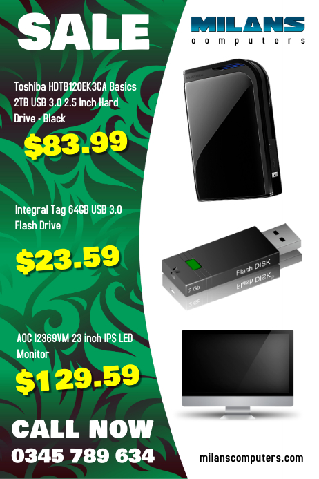 Computer flyer Template | PosterMyWall