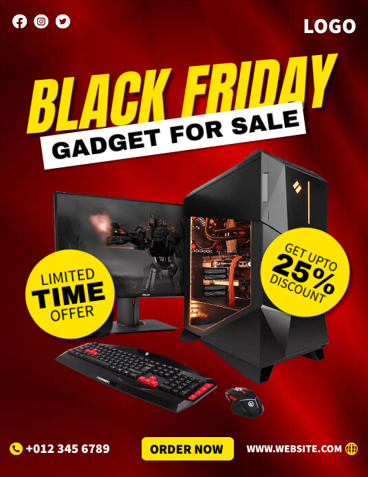 Computer For Sale Template | PosterMyWall