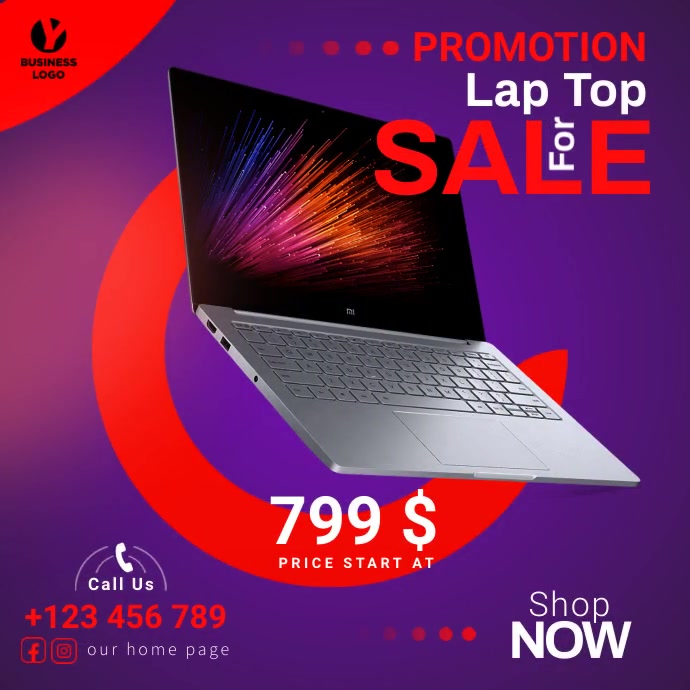 Computer For Sale Social Media Post Template | PosterMyWall