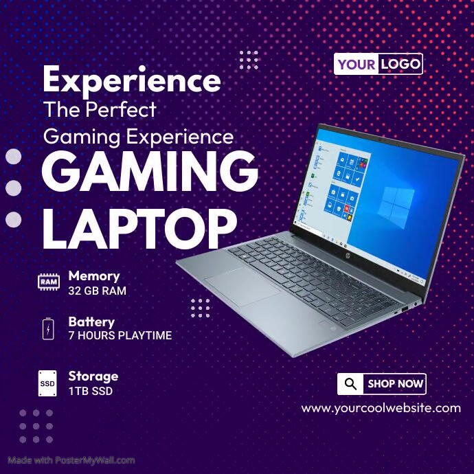 Computer Ads Background This Design Template is not available | PosterMyWall