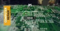 Computer Laptop Service & Repairs Facebook Ad template