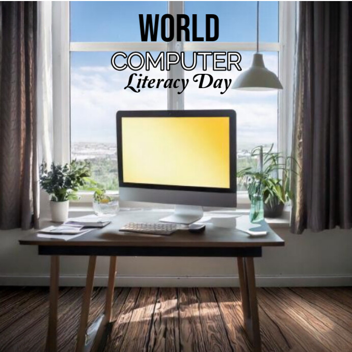 Computer Lass Post Copy of Computer Literacy Day Instagram Post | PosterMyWall