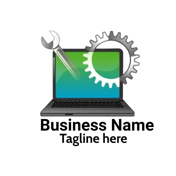 Computer OR laptop repairing logo Template | PosterMyWall