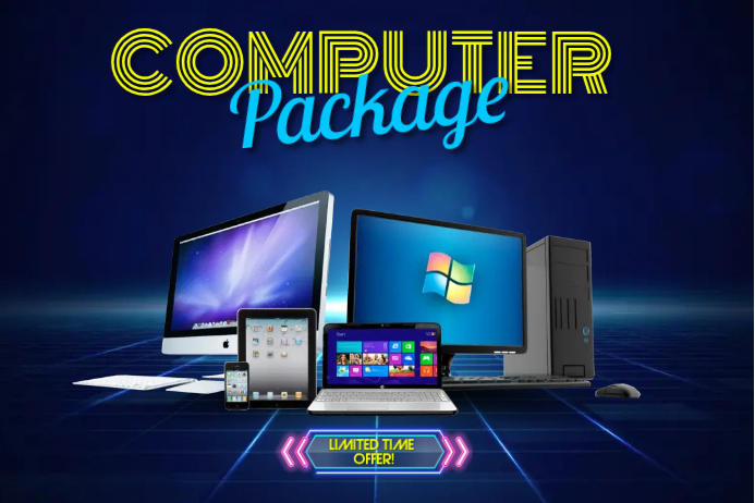 Computer Package Template | PosterMyWall