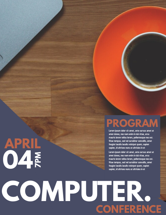 Computer Template | PosterMyWall