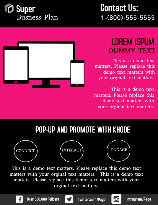 Computer Template | PosterMyWall